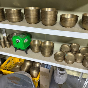 놋그릇 유기 방짜 , 냉면기 찬기 종지등 중고 판매