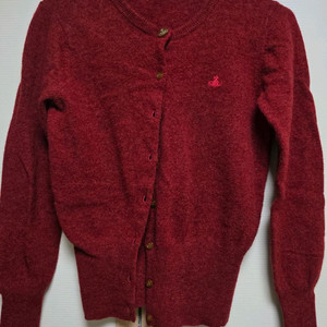 비비안웨스트우드 레드 울 가디건 M