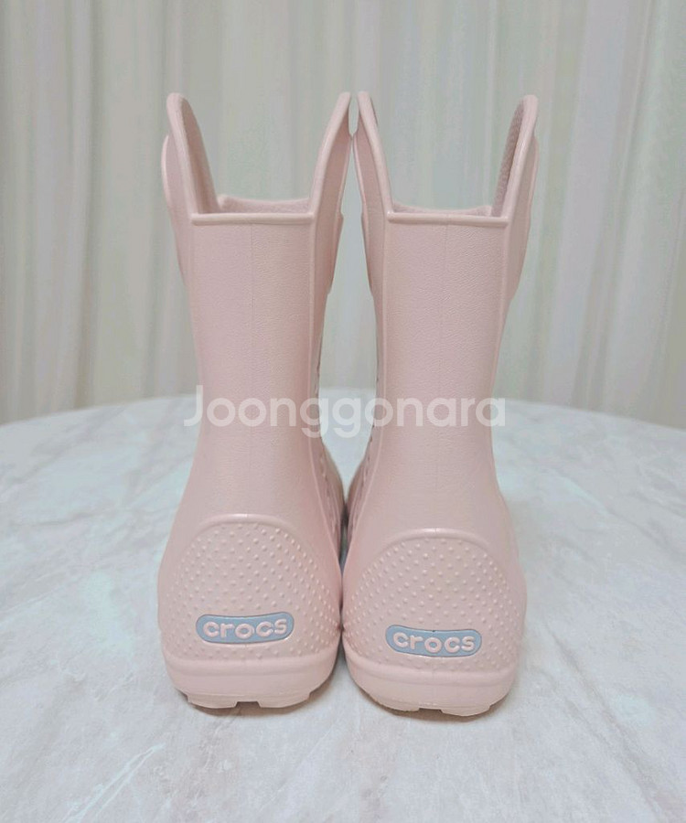 정품 크록스 키즈 핸들 레인부츠C13(190)팝니다.--3