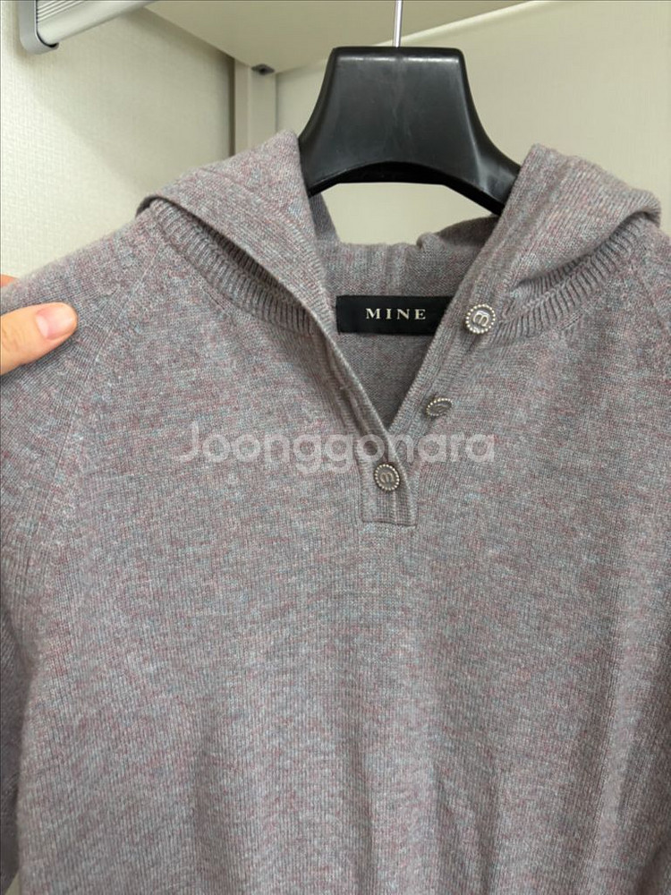 마인 니트 원피스--2