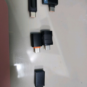 USB 또는 C 타입 젠더류 (변환젠더 모음)