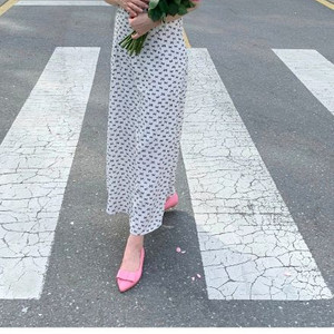 바이씨니 리본뷔스티에 원피스 L