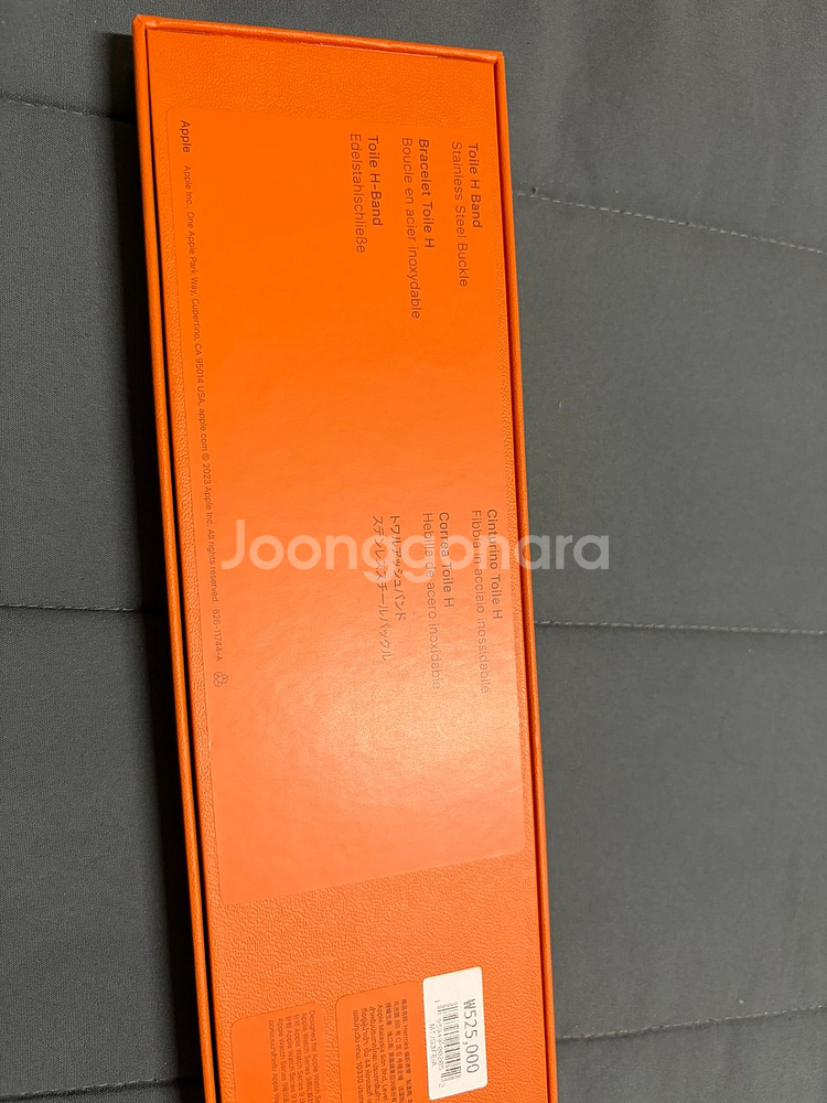 애플워치 에르메스 스트랩 투알 아쉬 골드/에크류41mm--3