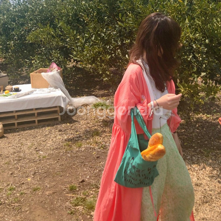 율하네 플라워 자수 로브 원피스 (미착용 새상품)--0