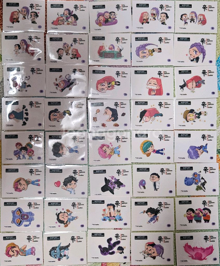 농심 케데헌 40종 세트 8만원--0