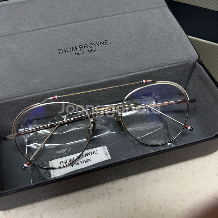 톰브라운안경 TBX912 실버골드--7