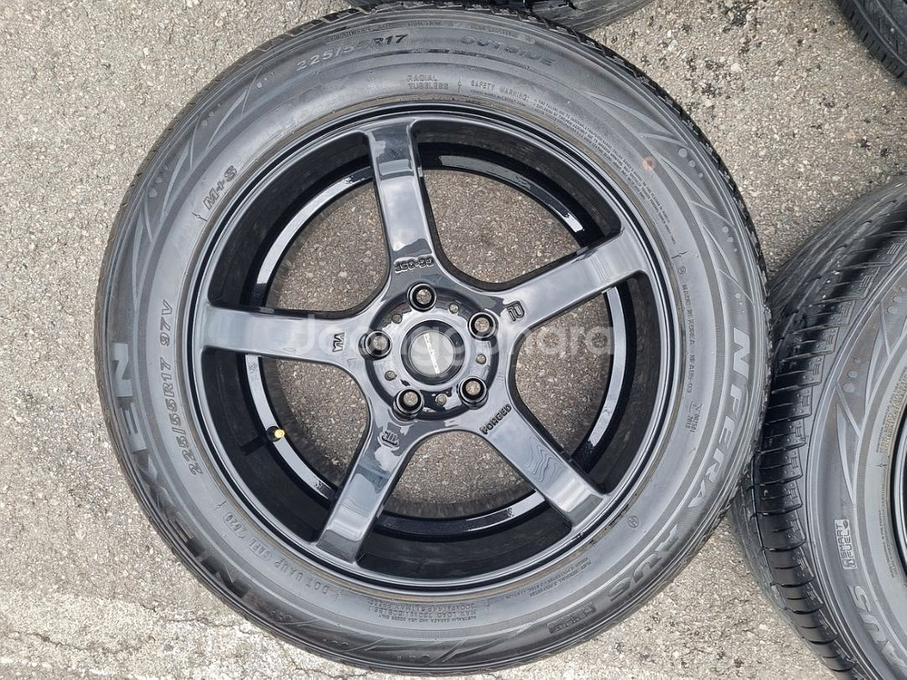 사제 프로레이싱 17인치 2255517 휠타이어 팝니다--4