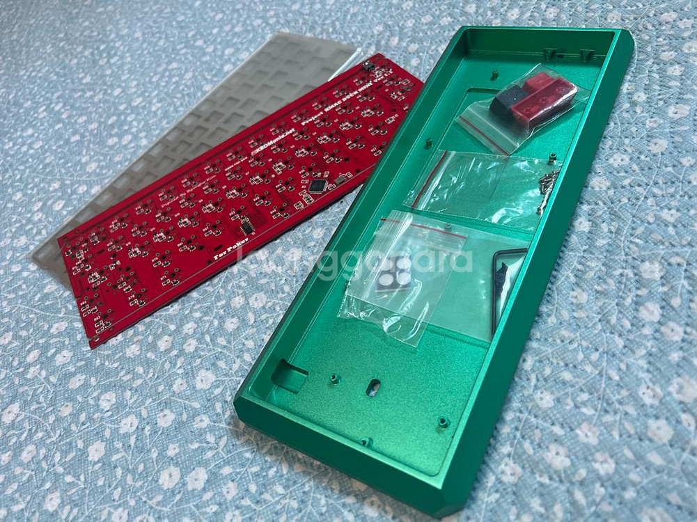 기계식 5도 미니 키보드 기판 키캡 조립구성 풀세트--0