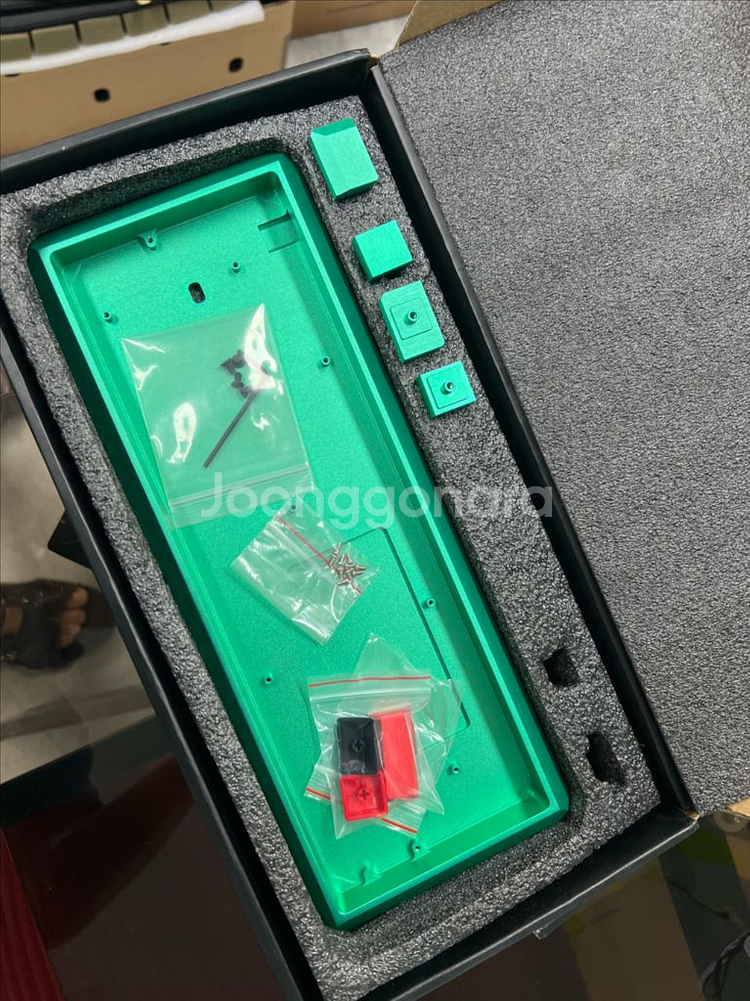 기계식 5도 미니 키보드 기판 키캡 조립구성 풀세트--2