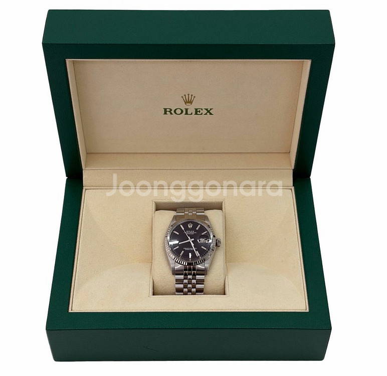 롤렉스 오이스터 데이저스트 검판 쥬빌레 스틸 1601--0