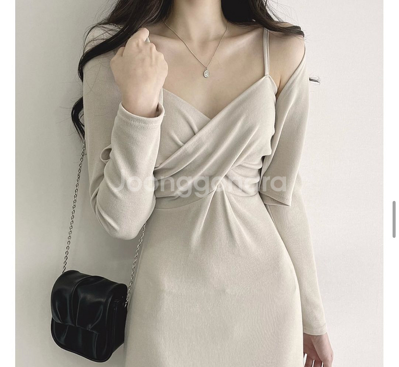 (새상품)롱원피스+가디건세트 여름투피스--1