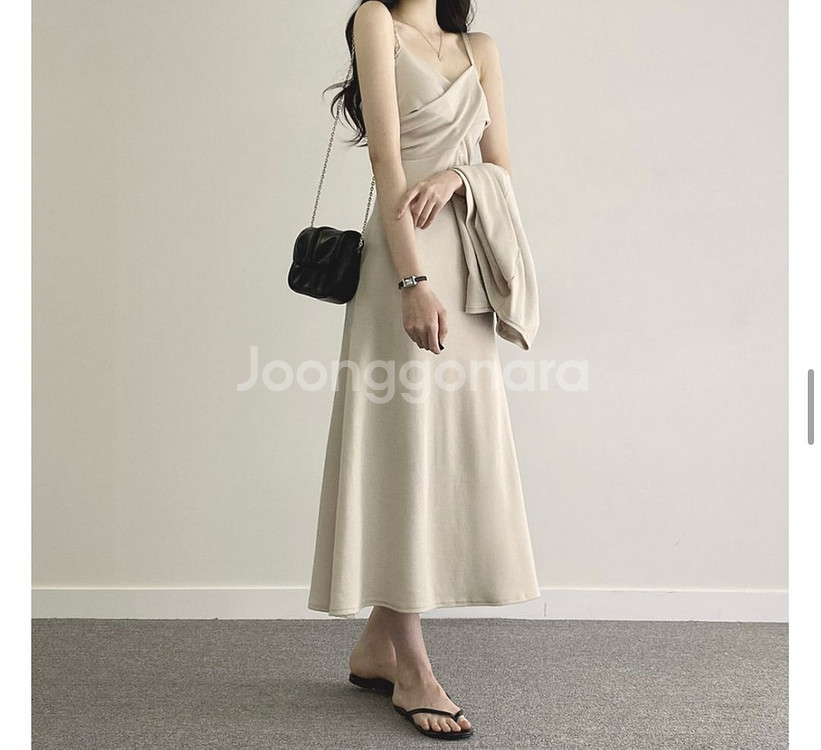 (새상품)롱원피스+가디건세트 여름투피스--4