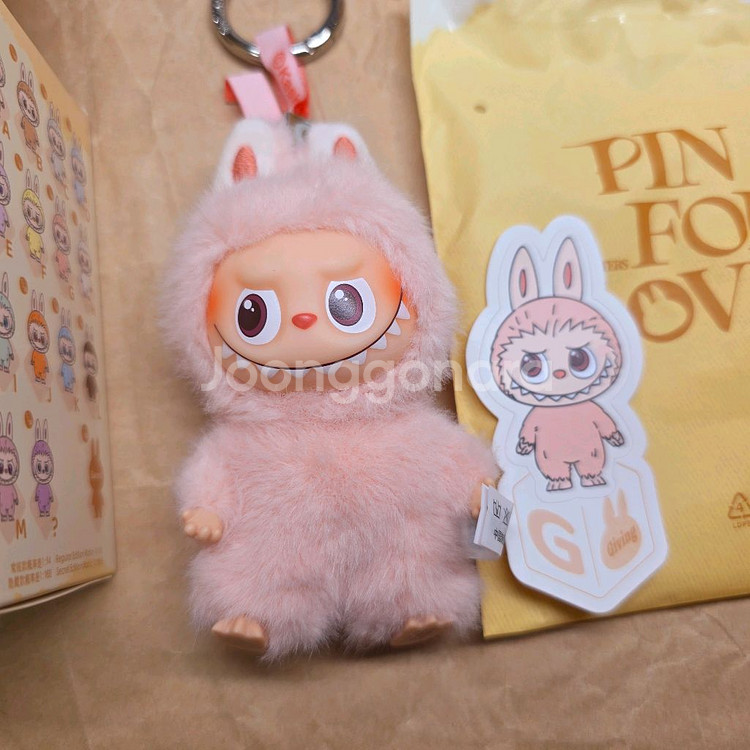 라부부 내마음속의비밀번호 G. 인형 새상품.단순개봉.--0