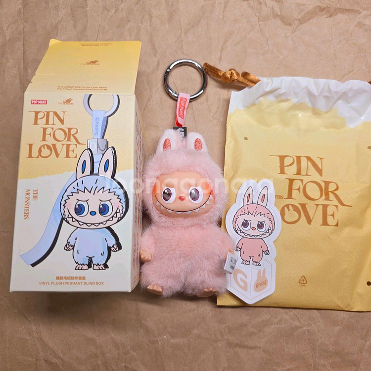 라부부 내마음속의비밀번호 G. 인형 새상품.단순개봉.--1