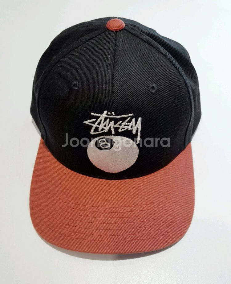 스투시 8볼 볼캡 (블랙)--1