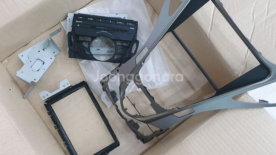 그랜저HG 내비 매립마감재--0