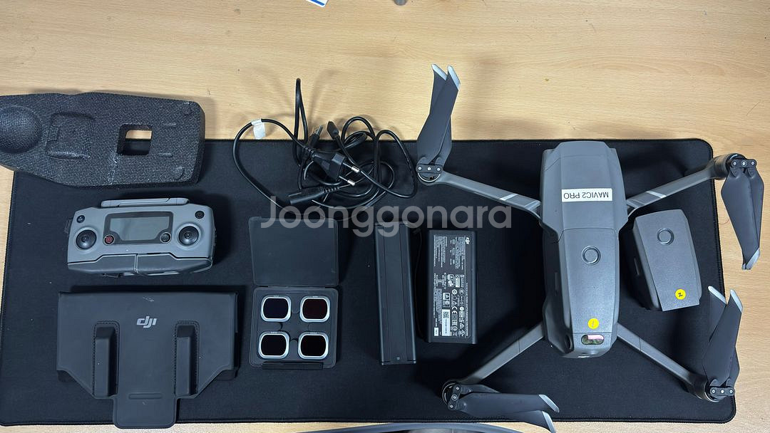 DJI 매빅2프로 콤보 배터리 2개 풀구성 팝니다.--0