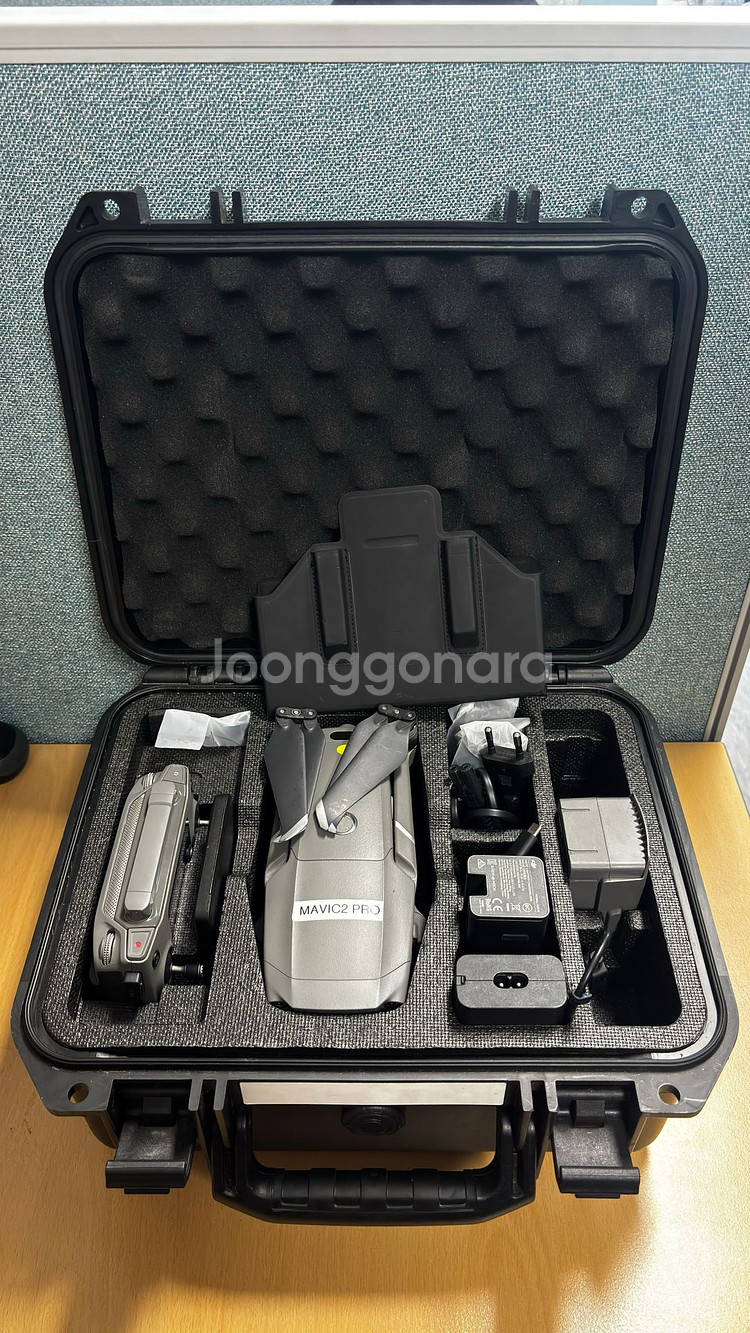 DJI 매빅2프로 콤보 배터리 2개 풀구성 팝니다.--1