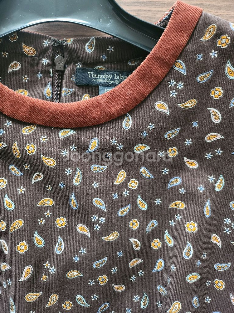 (새상품)써스데이아일랜드 코듀로이 원피스m(60%세일)--6