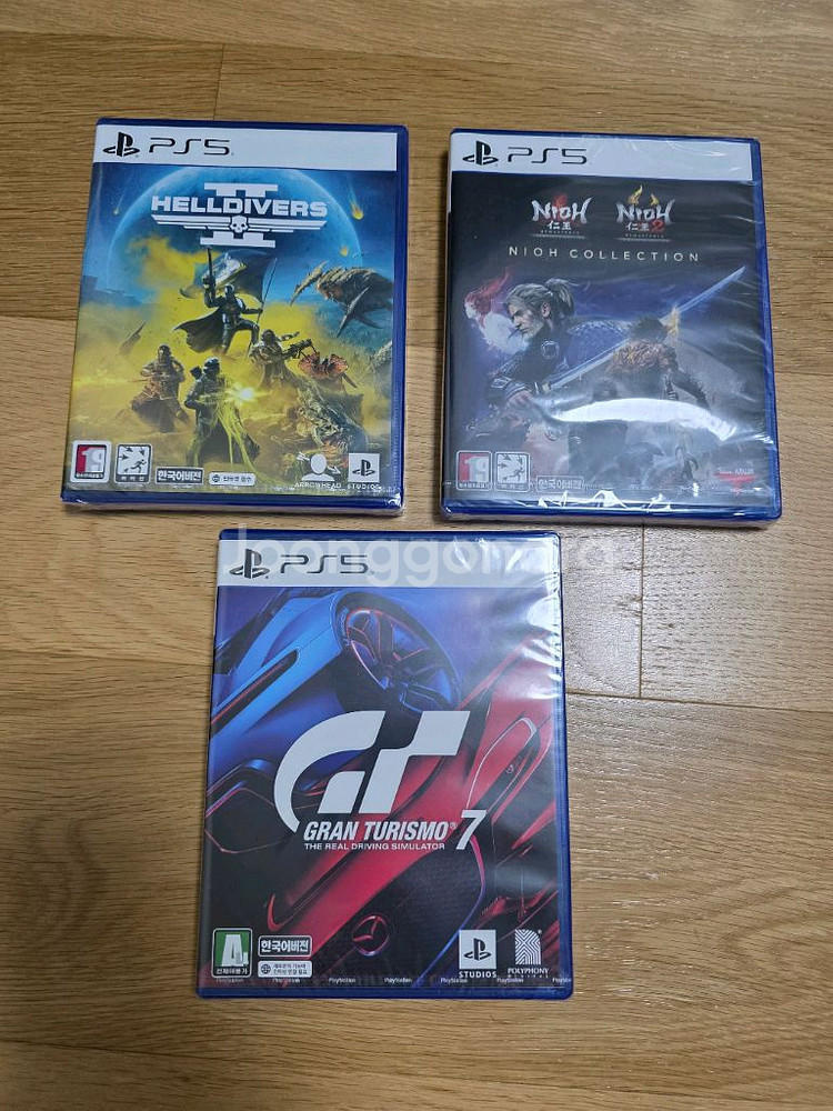 [PS5 미개봉] 인왕 , 헬다이버, 그란투리스모--0
