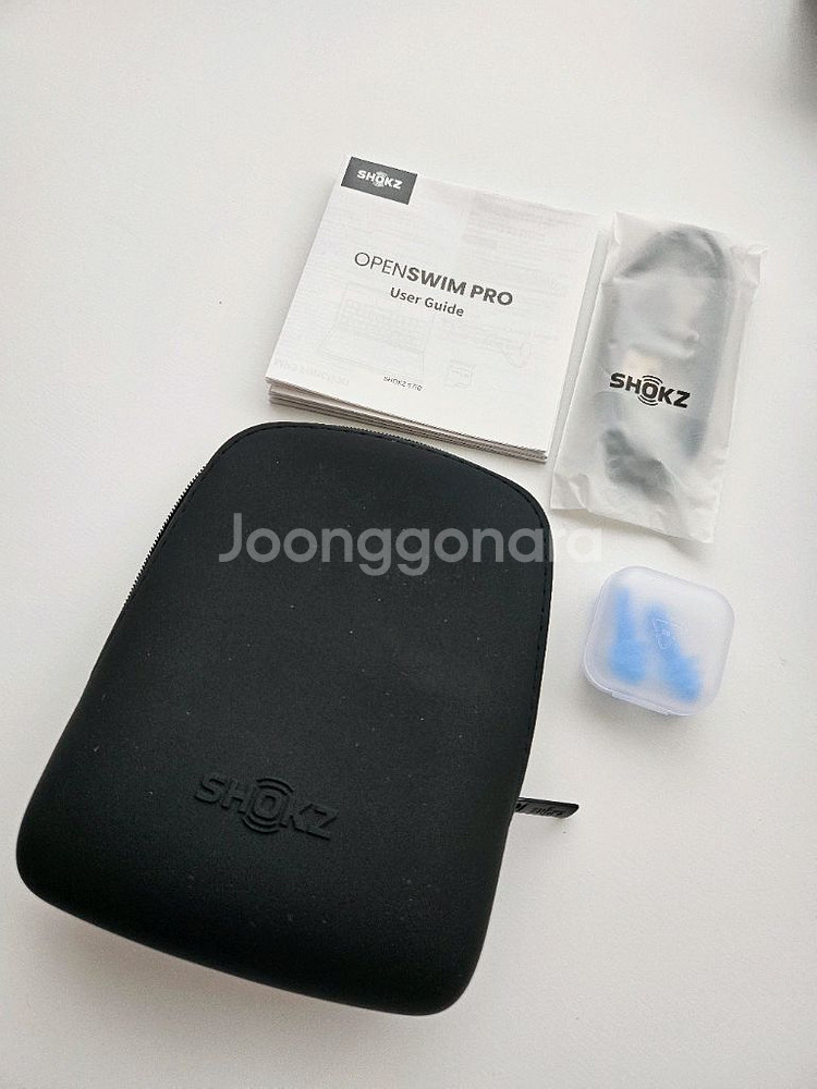 (미개봉새상품) 샥즈 오픈스윔 프로 충전케이블&파우치--0