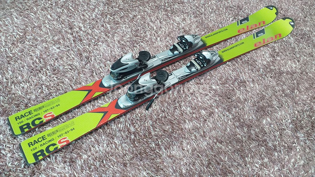 엘란 쥬니어 레이싱 스키 150cm--3