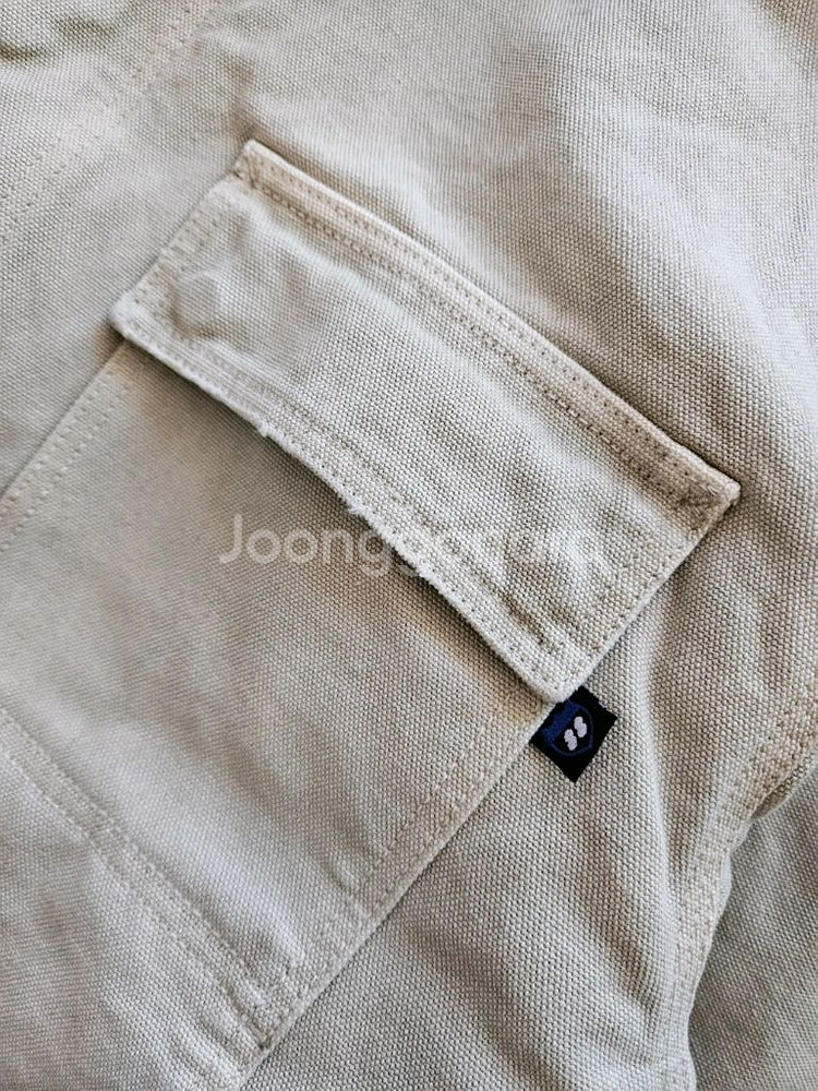 솔리드옴므 베이지 스터드 자켓 새제품 사이즈 100--4