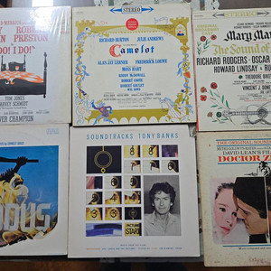 OST 및 뮤지칼 LP 13종 일괄 정리