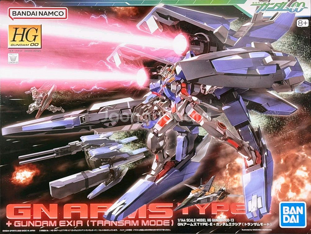 반다이 건담 프라모델 HG 엑시아 트란잠 GN암즈 E타--0