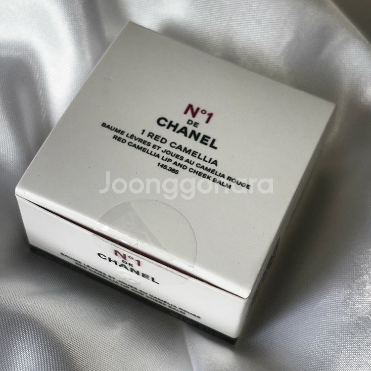 샤넬 립앤치크 1 레드 까멜리아--1