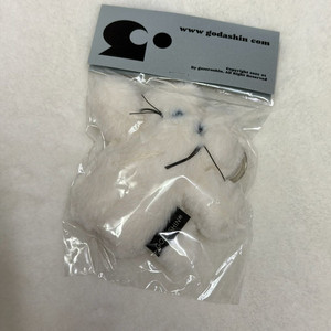 고다신 고양이 키링 화이트
