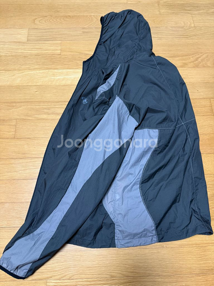 산산기어 패널드 자켓 블랙--3