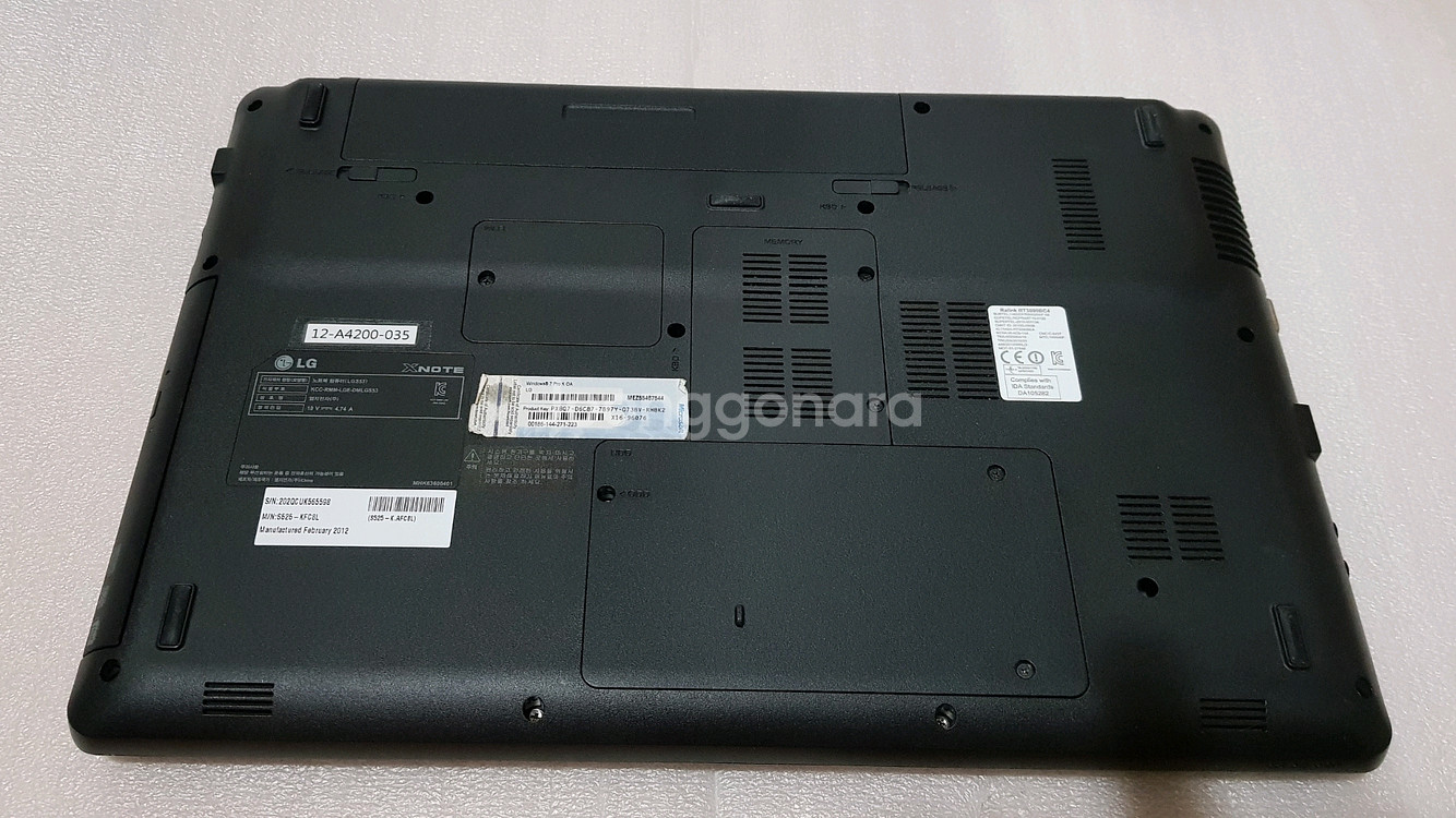 LG 구형 노트북 S525-KFC8L--1
