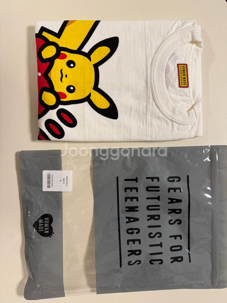 (XL)휴먼 메이드 x 포켓몬 메이드 그래픽 티셔츠 화--1