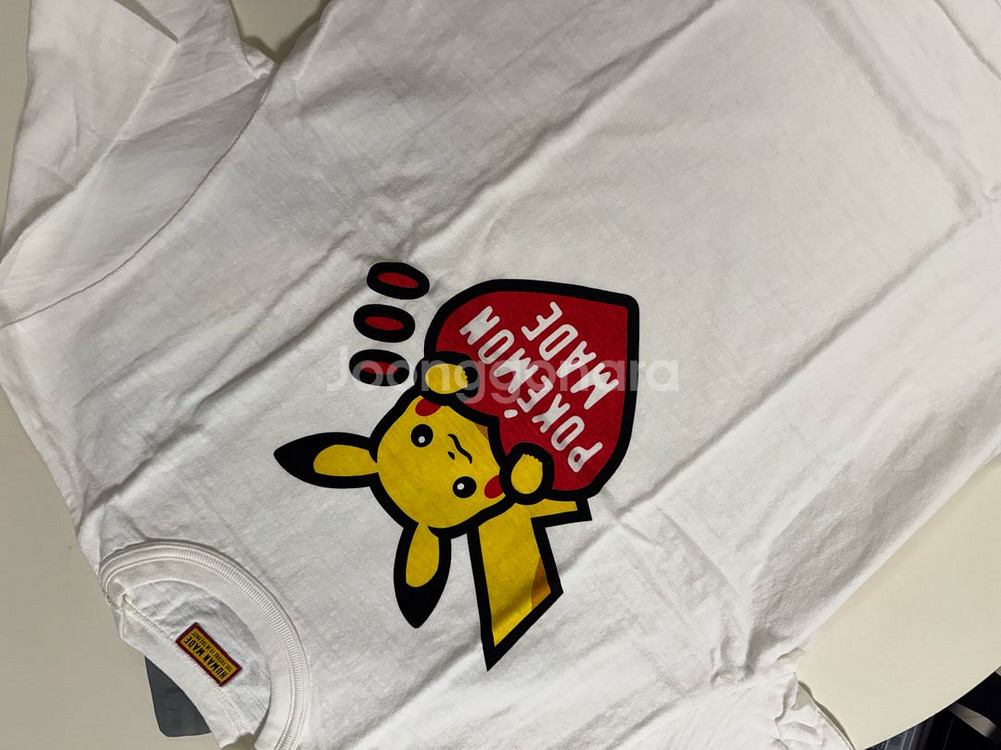 (XL)휴먼 메이드 x 포켓몬 메이드 그래픽 티셔츠 화--0