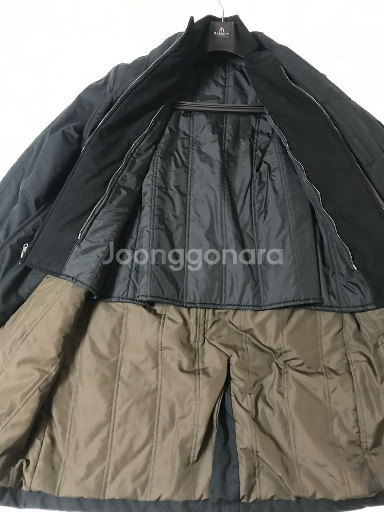 헨리코튼 파일럿 코트 자켓 다크그레이 95 사이즈--2