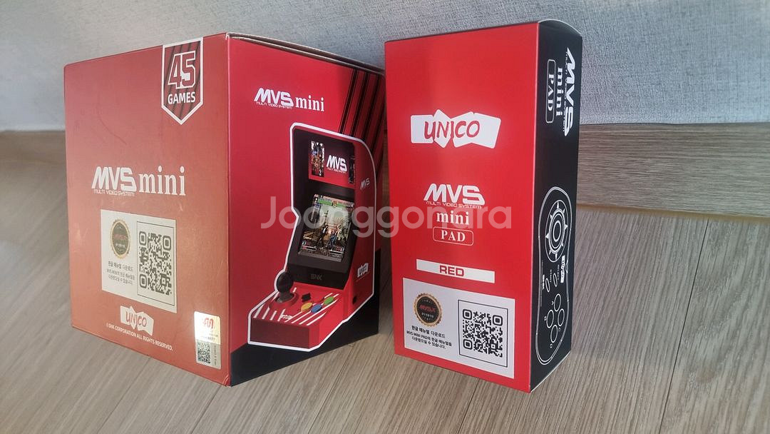 네오지오 mvs 미니 게임기 오락기 + 패드 - 미개봉, 새제품--0