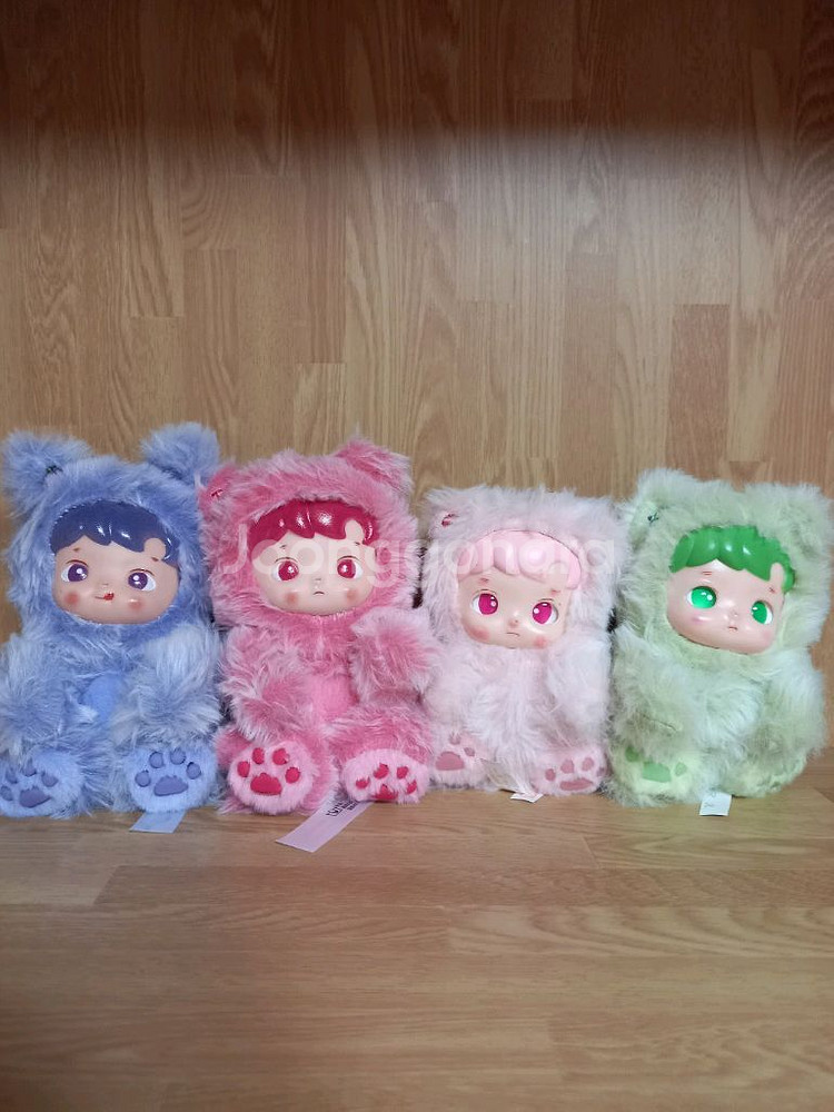 (택포)팝마트 하치푸푸 인형 4개일괄(인형키링)--0