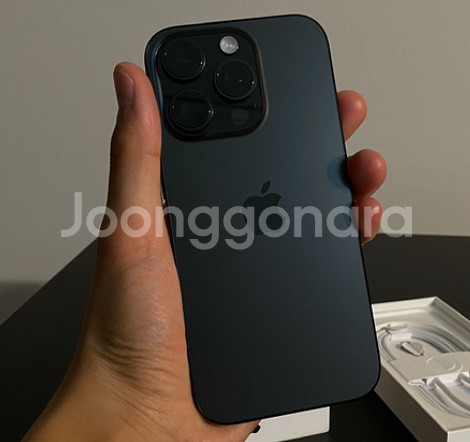 아이폰 16프로 256G (블랙) 통신사LG--4