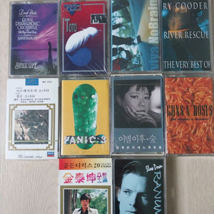 카세트 테이프 (미개봉 포함)