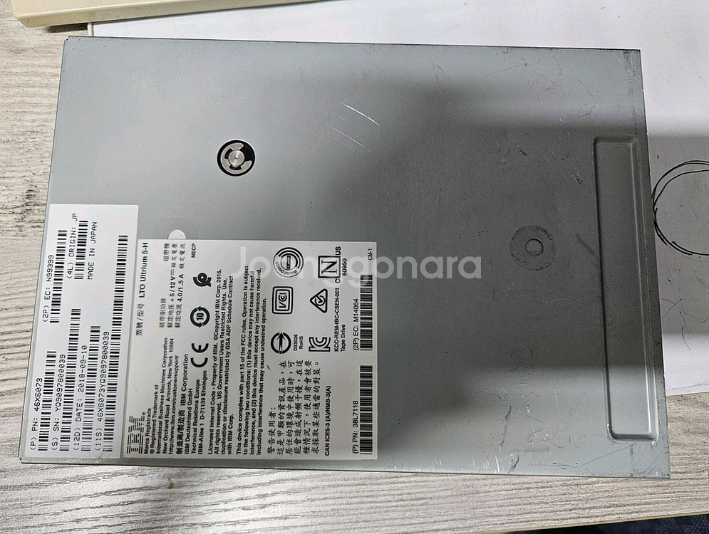 [15만원] IBM LTO5 드라이브 ultrium 5--1