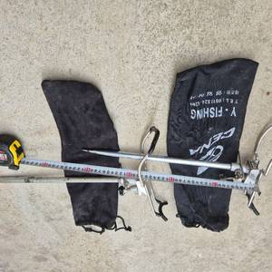 갯바위용 낚시대 받침대 2개