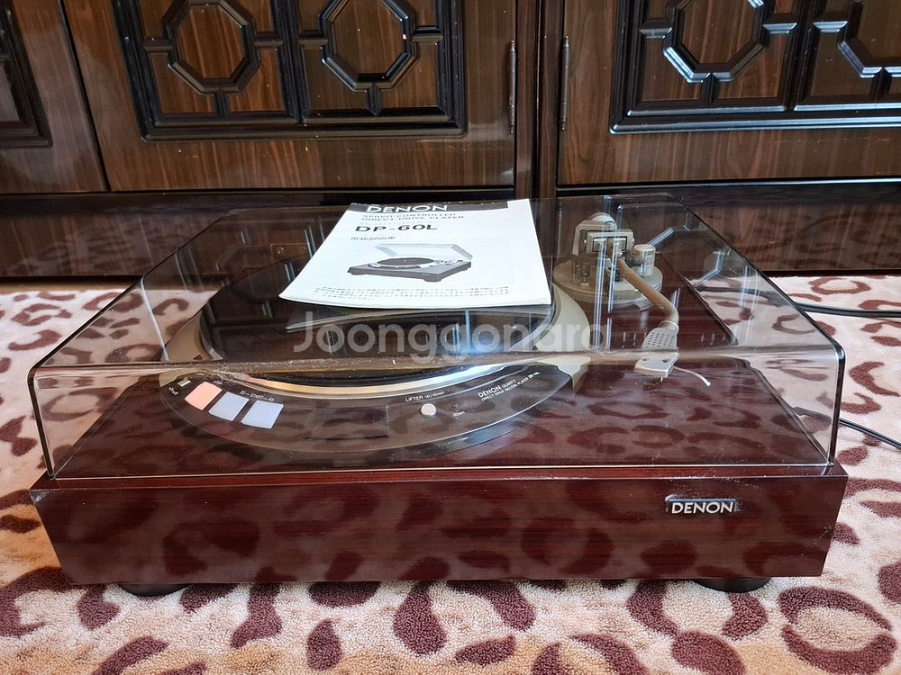 민트급턴테이블 데논DP~60L--1