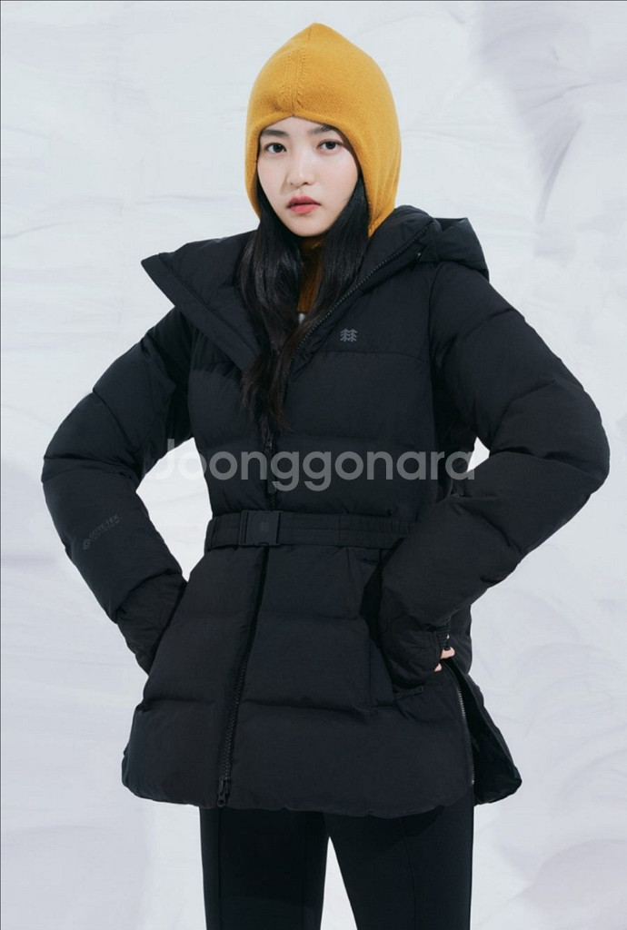 코오롱스포츠 쿠치다운 블랙 100--0