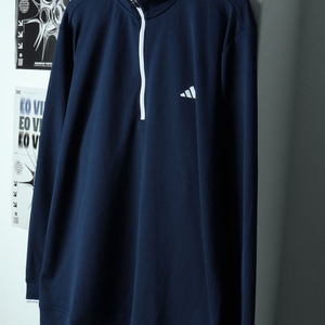 (3XL) 아디다스 카라 긴팔티셔츠 빅사이즈 기능성