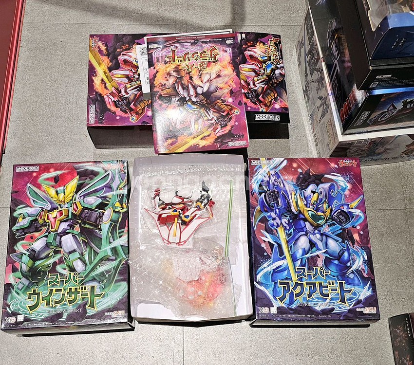 모데로이드 슈퍼그랑죠 3종 일괄 판매--1