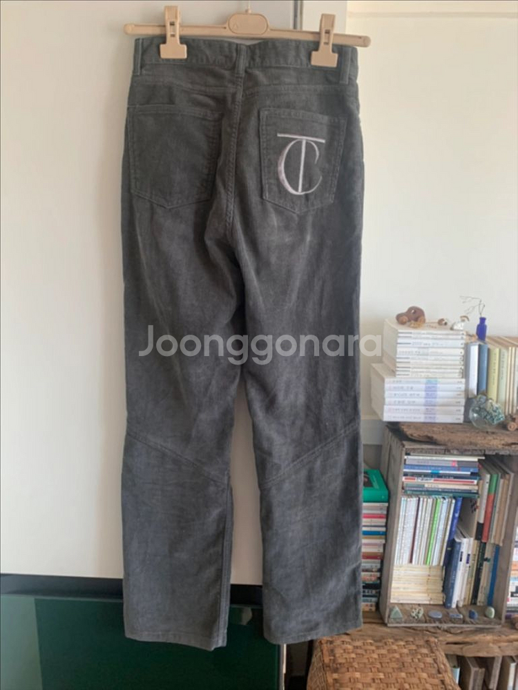 Current 커렌트 브라운 코듀로이 팬츠--2