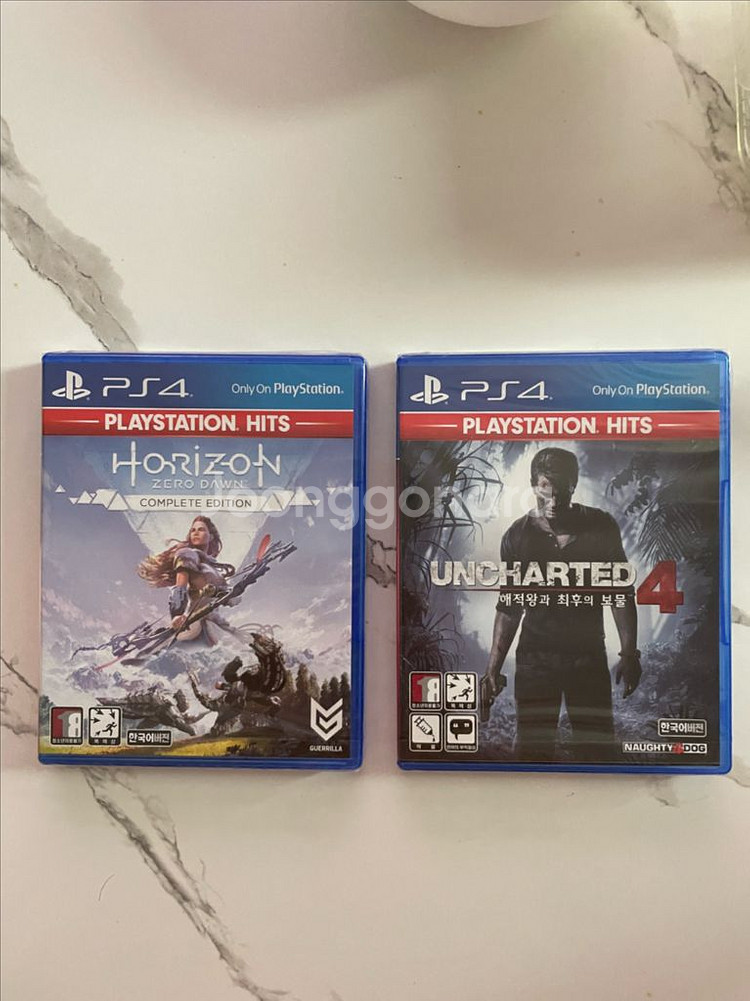 PS4 언차티드4,호라이즌 컴플리트 에디션 새상품 판매--0