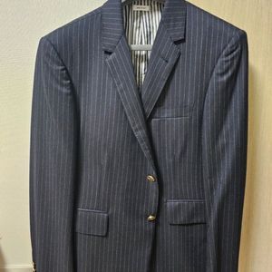 톰브라운 네이비 스트라이프 금장자켓 팝니다