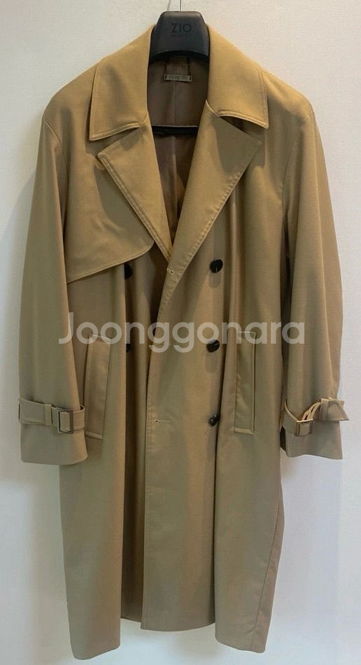 드로우핏 트렌치 코트 베이지색 m사이즈 팔아요--0